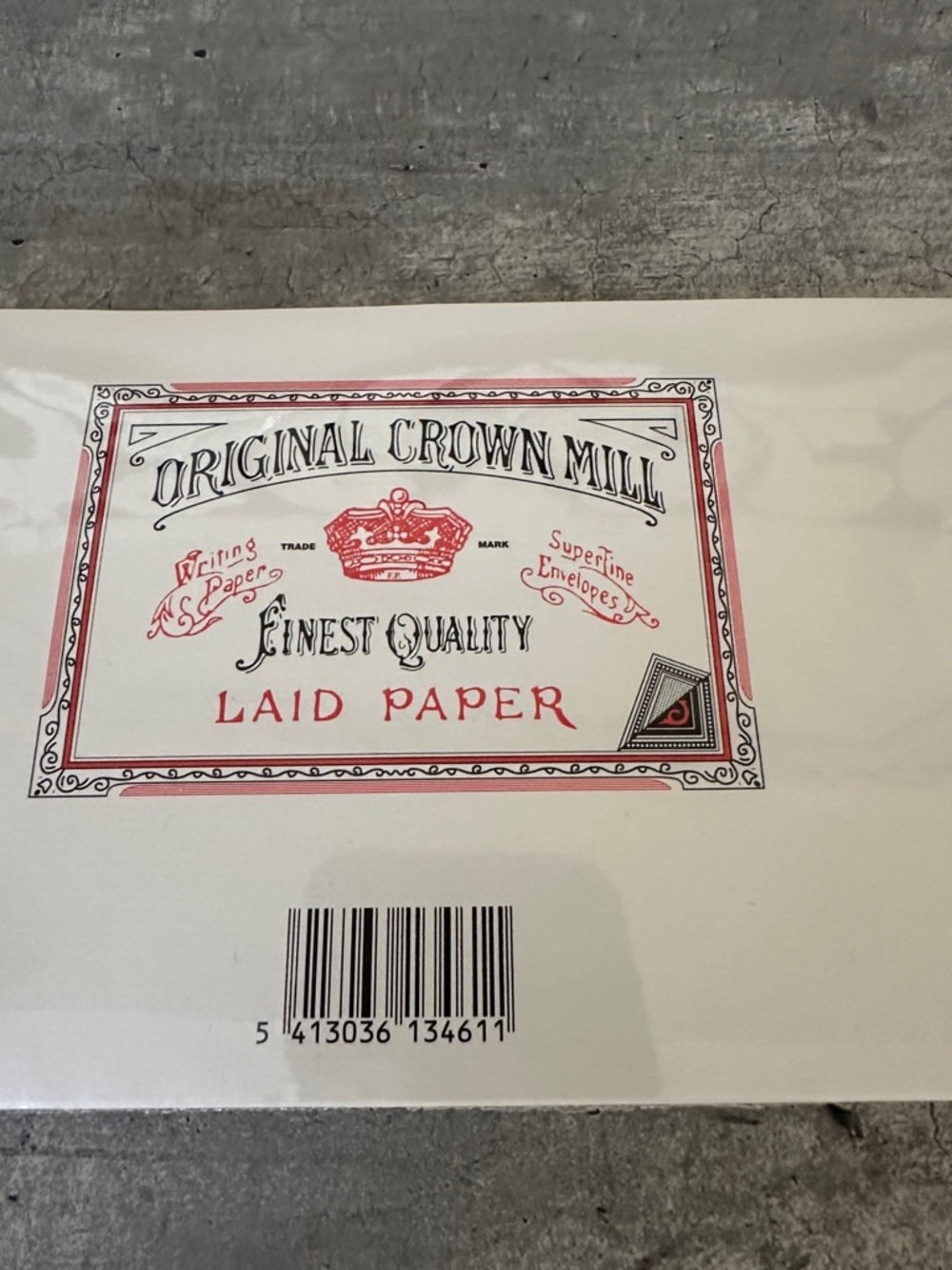 Original Crown Mill Classic Cream Laid Envelopes Pack of 25 (4.25” by 8.75”) - Picture 2 of 5